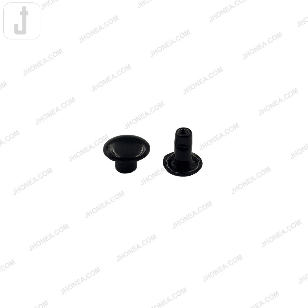 Elegant Solid Brass Flat Rivets for Denim/Leather/Bags/DIY Craft Projects