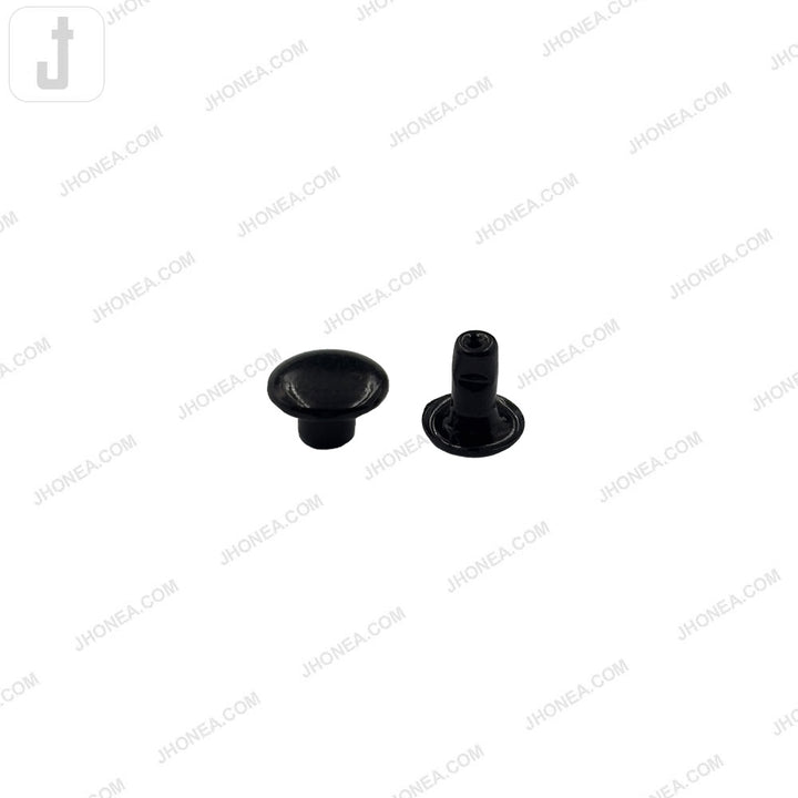 Elegant Solid Brass Flat Rivets for Denim/Leather/Bags/DIY Craft Projects