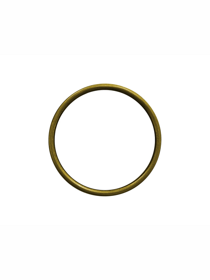 Antique Round Shape 'O' Ring Buckle for Clothing & Belts