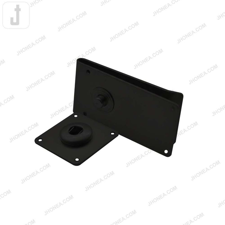 Matte Finish Designer Rectangular 2 Part Snap Buttons