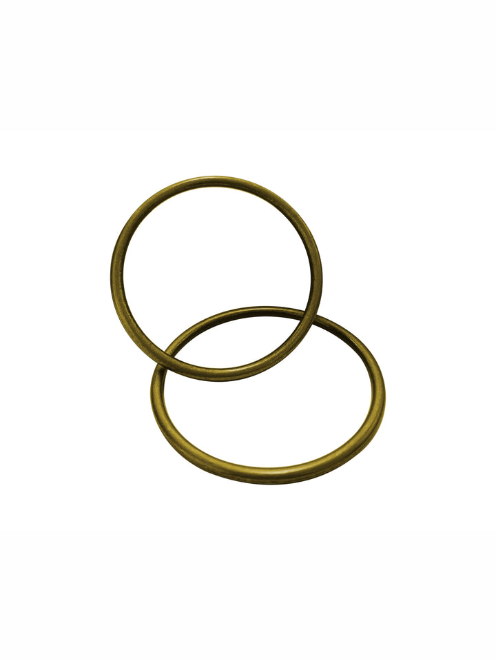 Shiny Round Shape 'O' Ring Buckle for Clothing & Belts