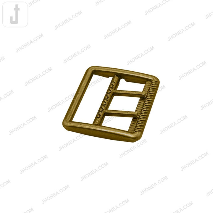 Modern Rectangular Shaped Metal Pant Buckle for Men’s & Women’s Apparel