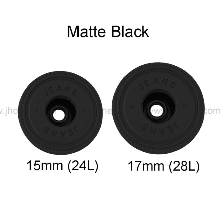 Fashionable Round Metal Jeans Buttons for Clothing