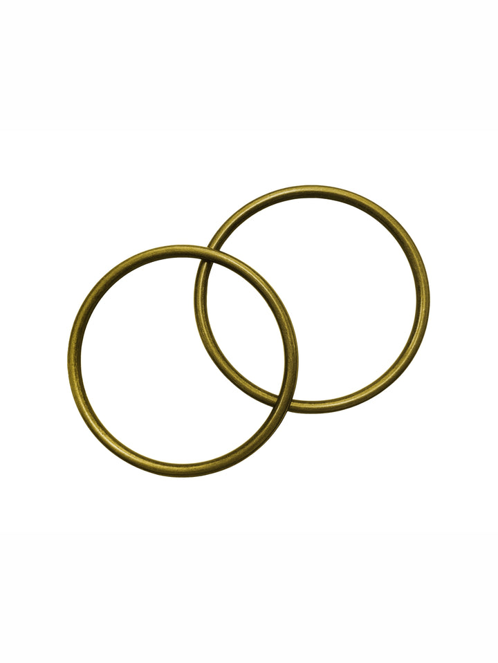 Antique Round Shape 'O' Ring Buckle for Clothing & Belts