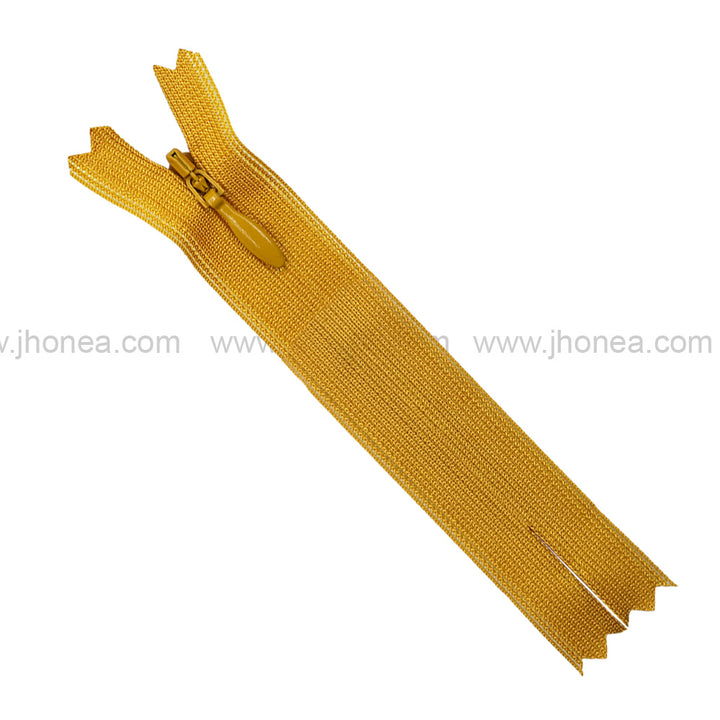 YKK #2 Invisible Closed-End Concealed Zipper 18 Inch Assorted Colors Pack of 60 Pieces