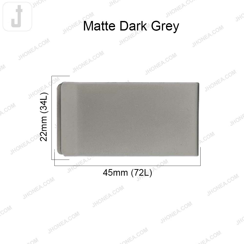 Matte Finish Designer Rectangular 2 Part Snap Buttons
