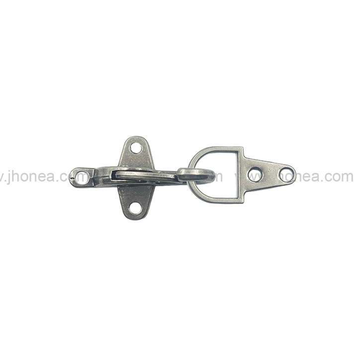 Dapper Style Vintage Antique Silver Design Closure Clasp for Jackets
