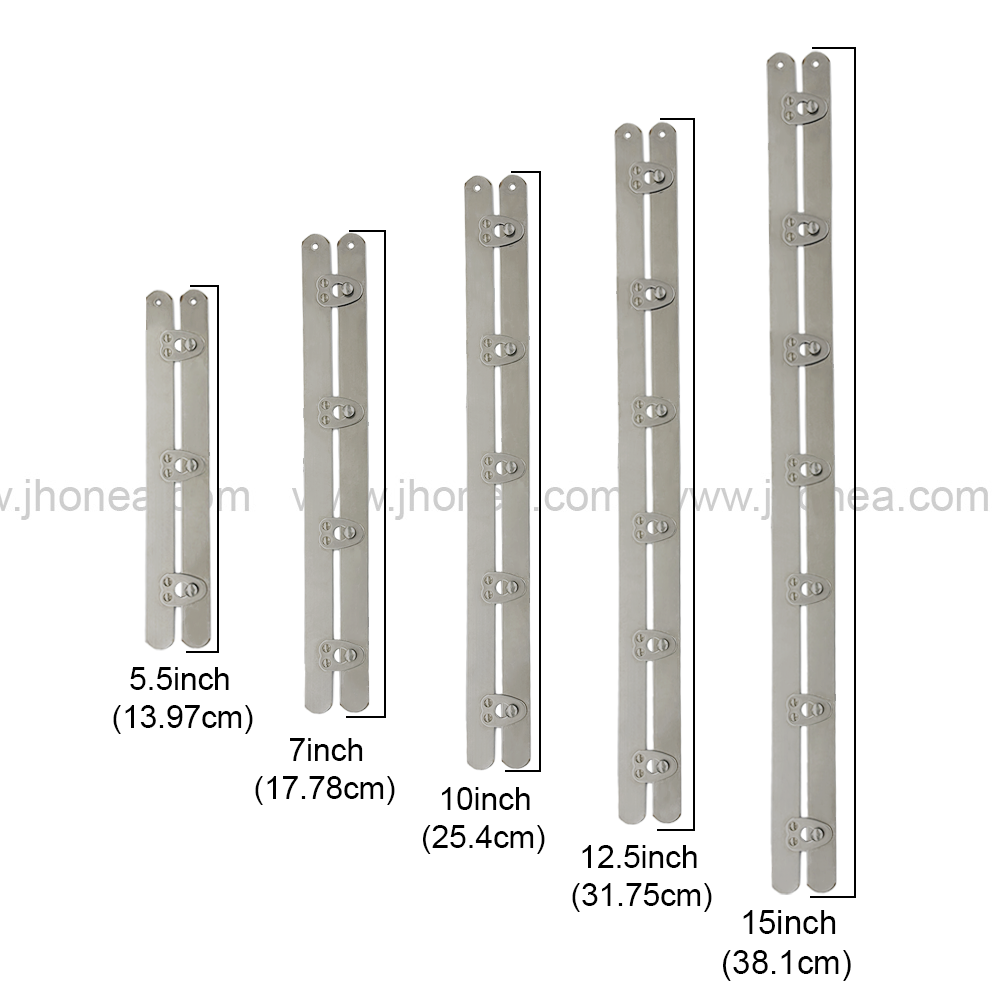 Sleek Silver Corset Busk Closure for Fashion Clothing