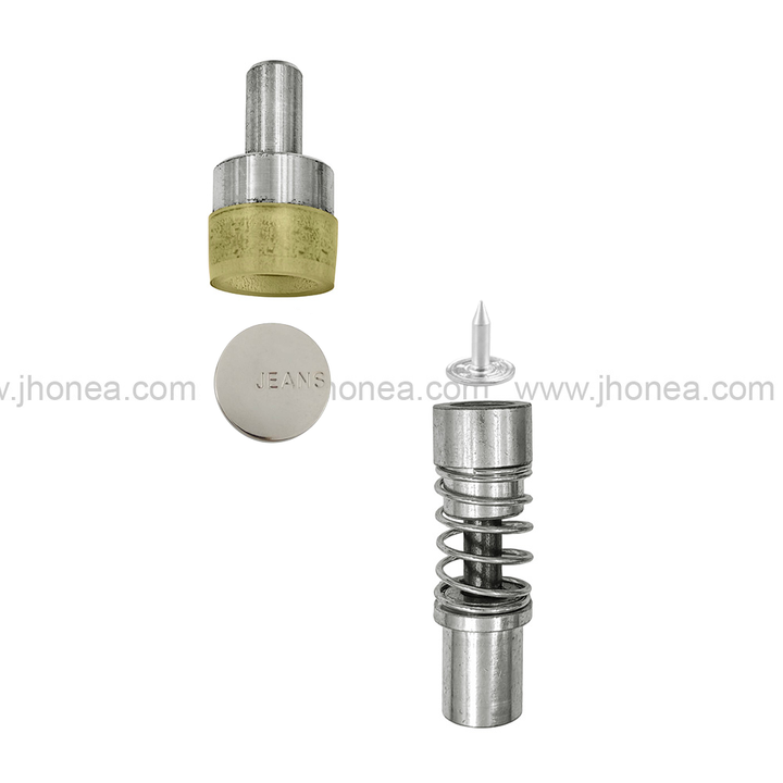 Durable Iron Jeans Button Die Set for Jeans Button Installation