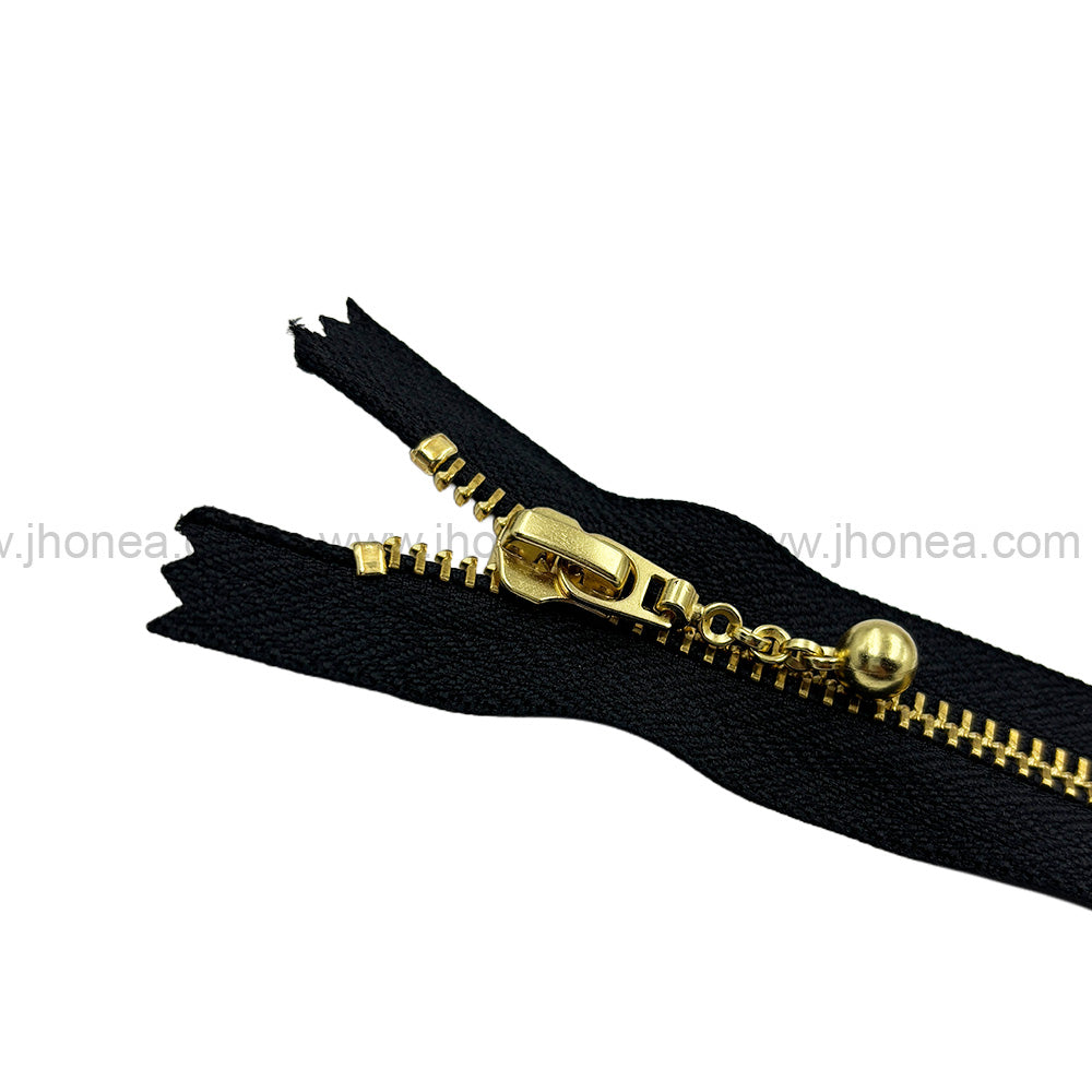 YKK- #5 Premium Quality Golden Ball Runner Coat YKK Zipper