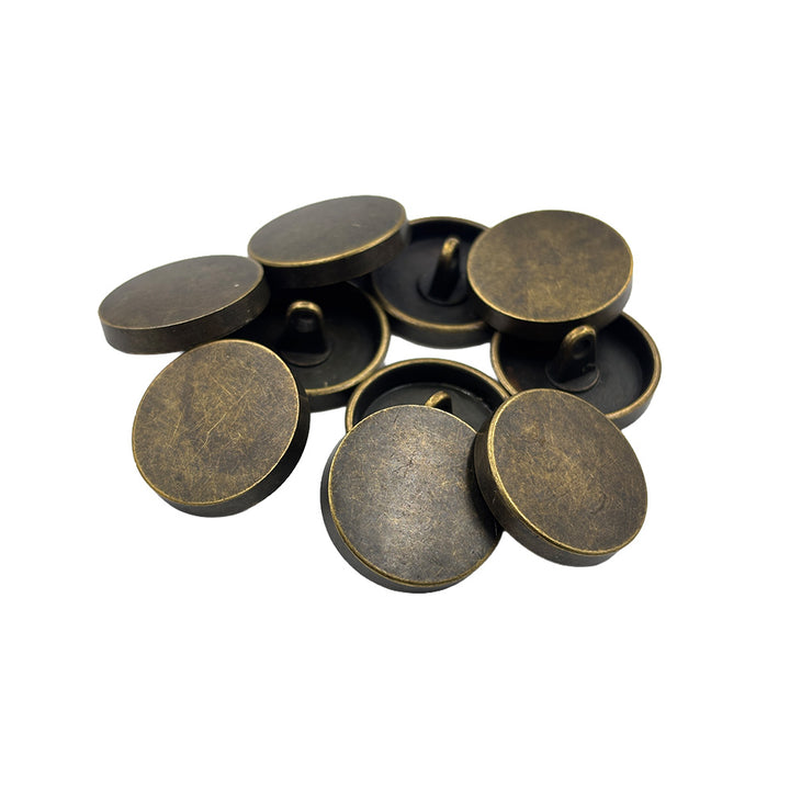 Premium Smooth Antique Surface Shirt/Coat Classic Loop Metal Buttons