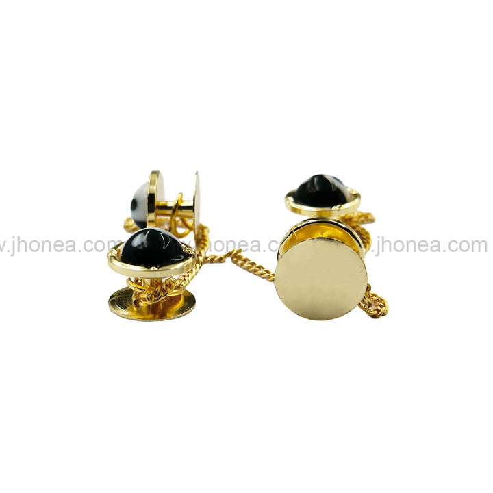Elegant Yin-Yang Dangling Chain Kurta Buttons