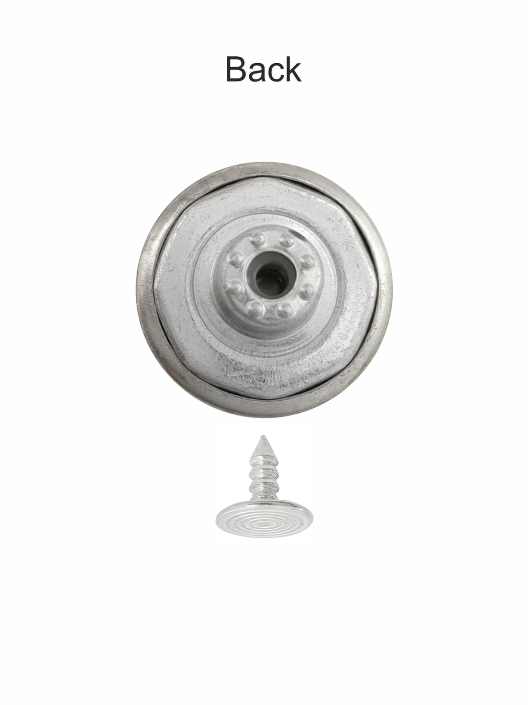 Stylish Brass Buttons with Rounded Rim for Denim Jeans/Jackets/Coats