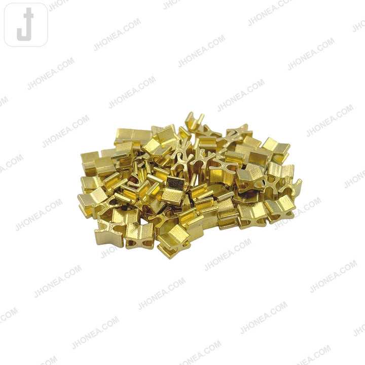 Premium #5 H-Shape Solid Brass Zipper Bottom Stopper