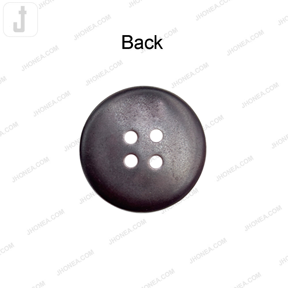 Textured Dome Shape 4 Hole Buttons for Coats/Sweaters/Fashion Sewing