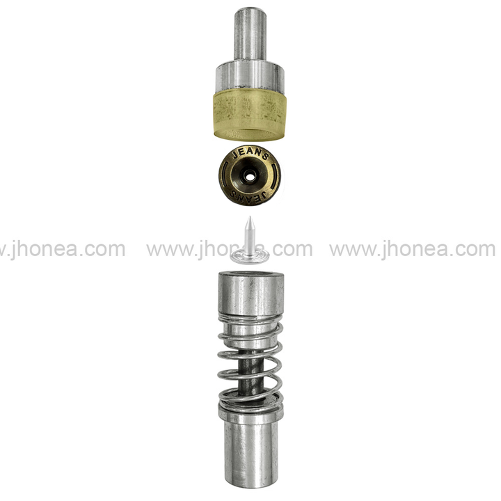 Jeans Button Attaching Die Set for Denim Clothing