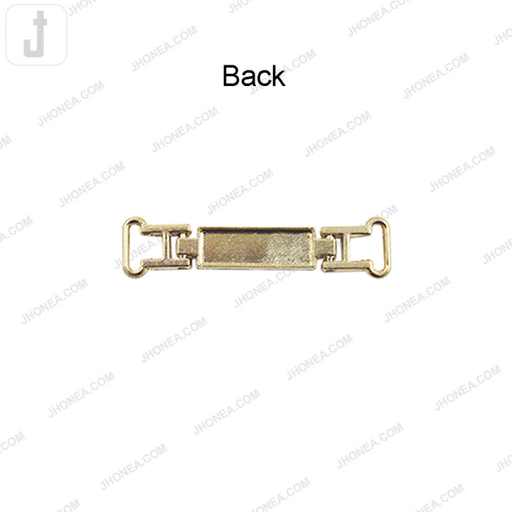 Shiny Gold Decorative Mini Metal Buckle for Clothing & Accessories
