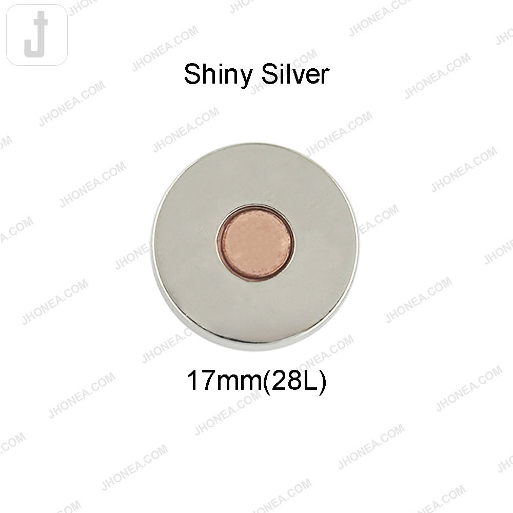 Sleek & Stylish Shiny Finish Metal Denim Jeans Buttons