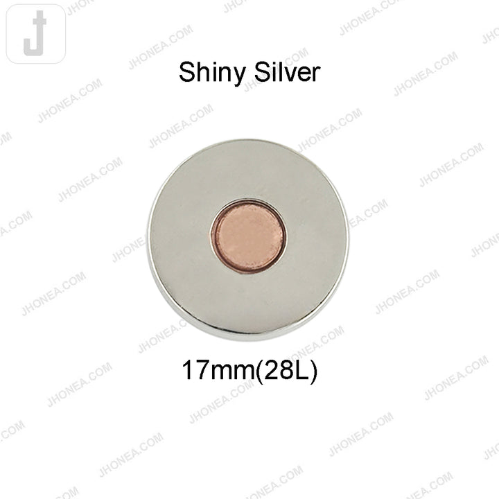 Sleek & Stylish Shiny Finish Metal Denim Jeans Buttons