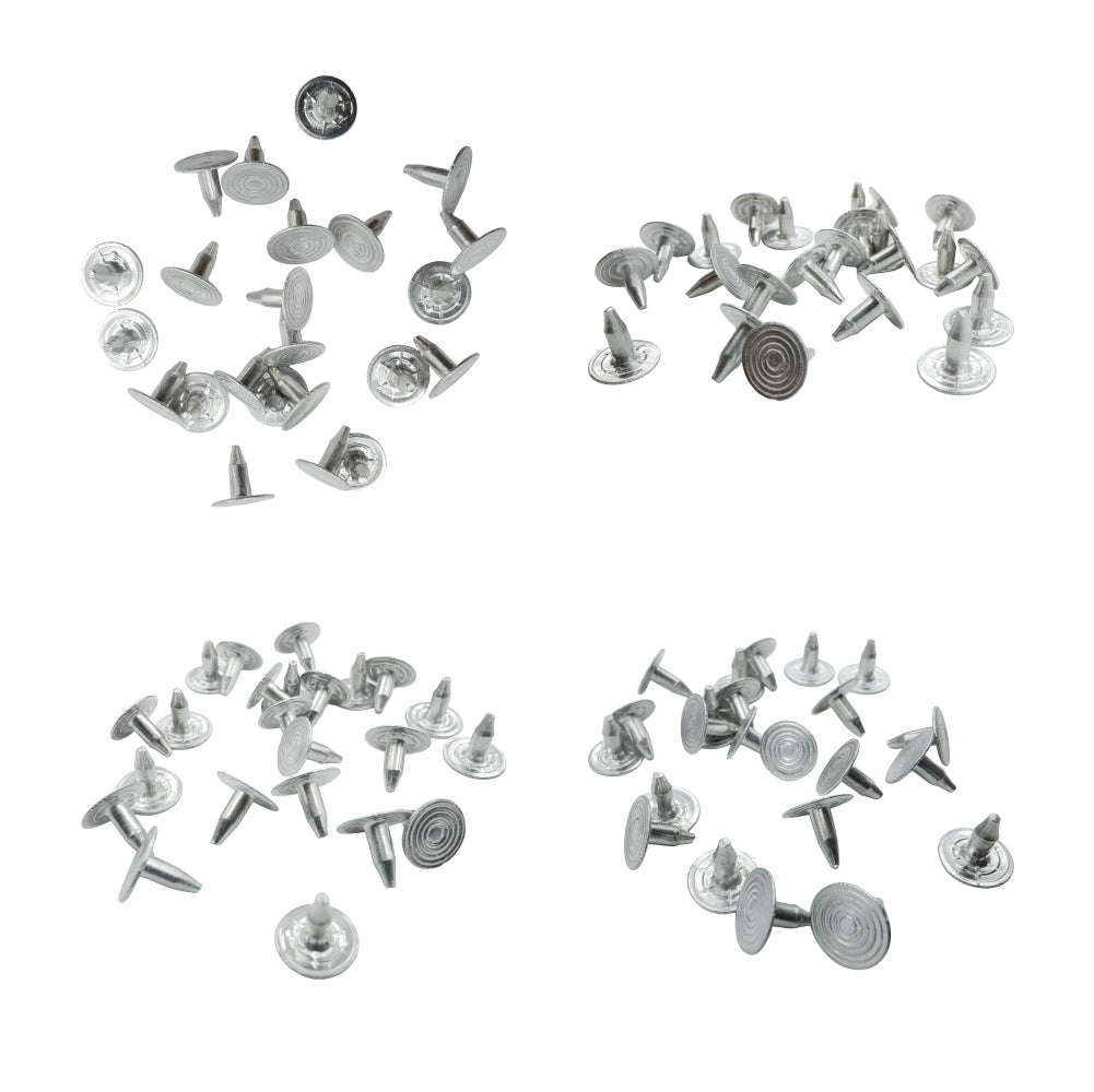 Matte Silver Rivet Fastener Studs for Jeans/Denims/Leathercrafts