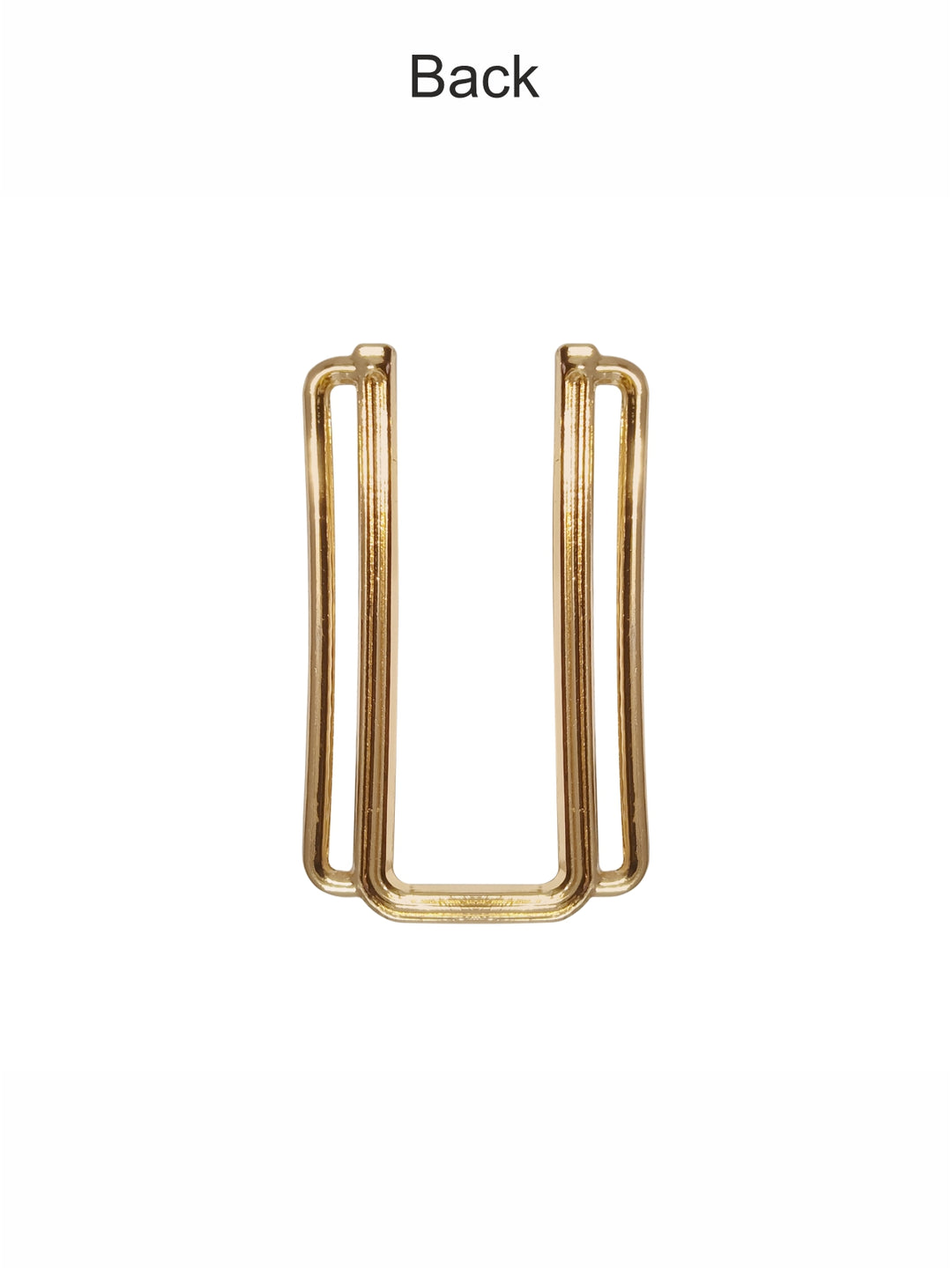 Sleek and Stylish U-Frame Double Sidebar Belt Buckle