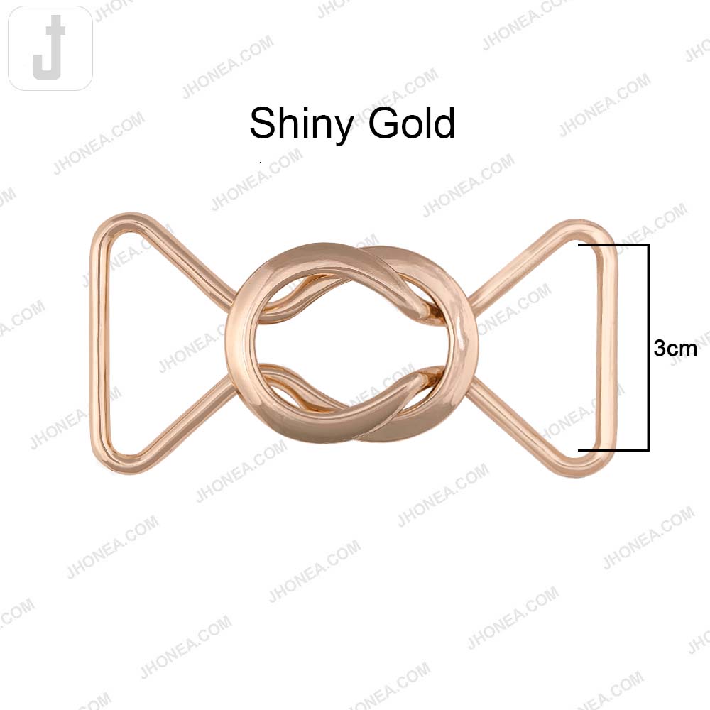 Classic Geometrical Structure Shiny Closure Clasp Buckle