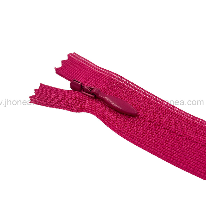 YKK #2 Invisible Closed-End Concealed Zipper 18 Inch Assorted Colors Pack of 60 Pieces