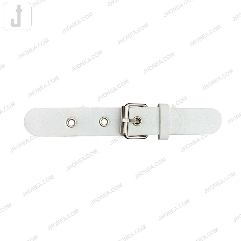 Classic Prong PU Leather Belt Buckle for Dresses/Bags
