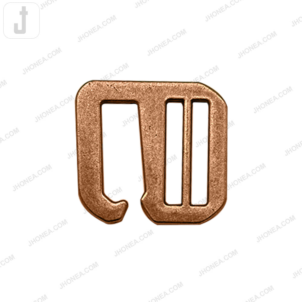 Vintage Copper Adjustable Slider Buckles for Gurkha Pants