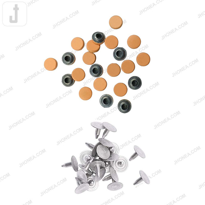 6mm Colored Rivet Fastener Stud for Garments/Bags