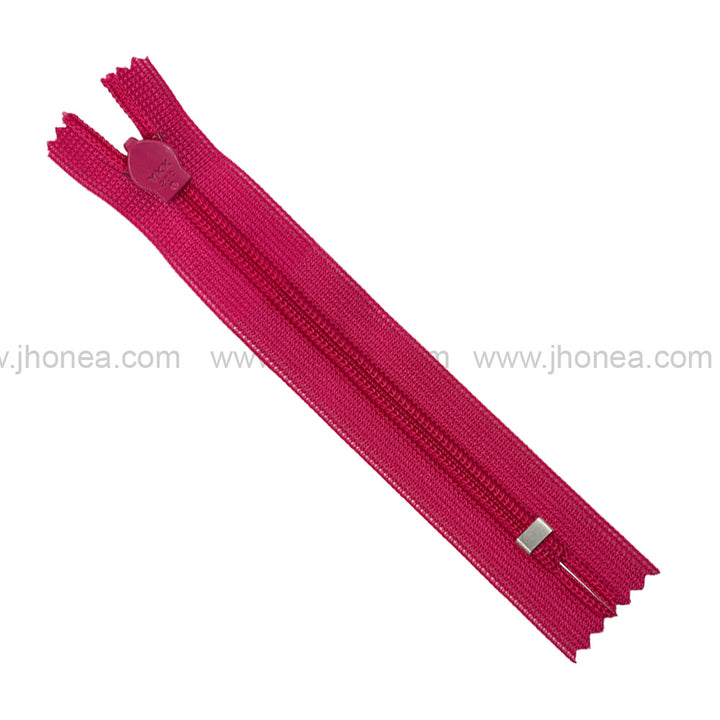 YKK #2 Invisible Closed-End Concealed Zipper 18 Inch Assorted Colors Pack of 60 Pieces