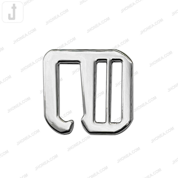 Shiny Silver Designer Adjustable Slider  Buckles for Gurkha Pants