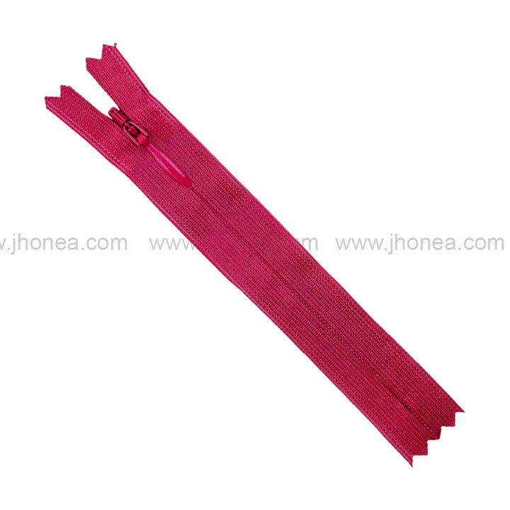 YKK #2 Invisible Closed-End Concealed Zipper 18 Inch Assorted Colors Pack of 60 Pieces