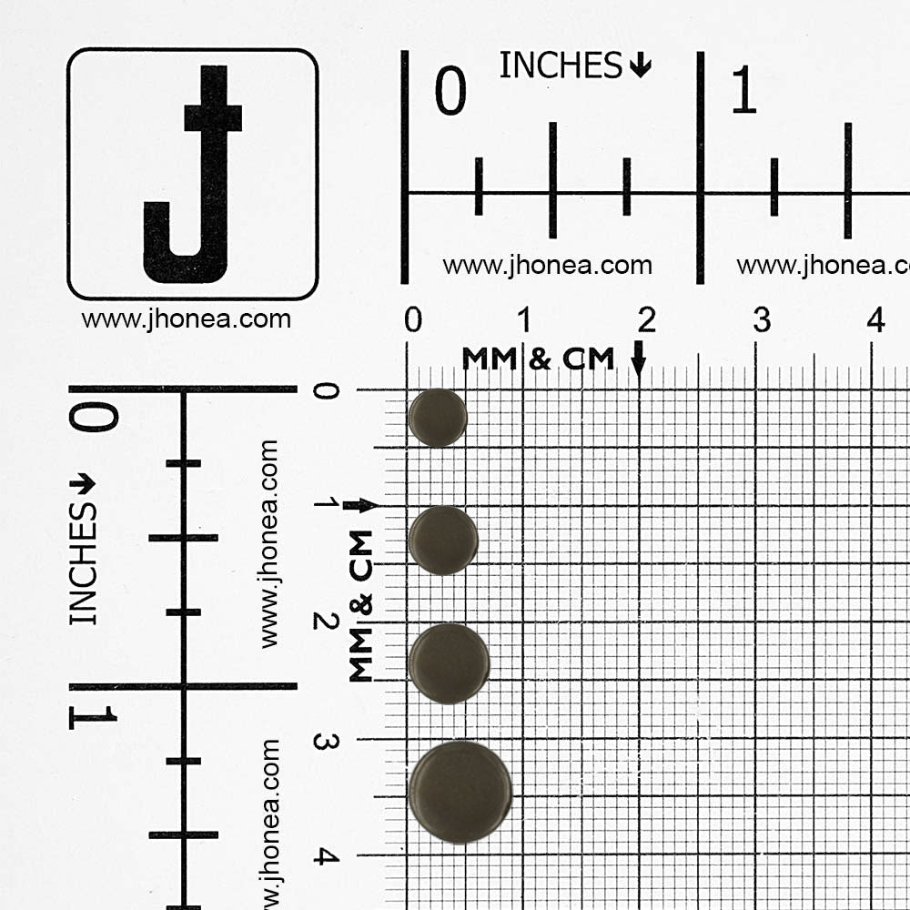 Elegant Solid Brass Flat Rivets for Denim/Leather/Bags/DIY Craft Projects