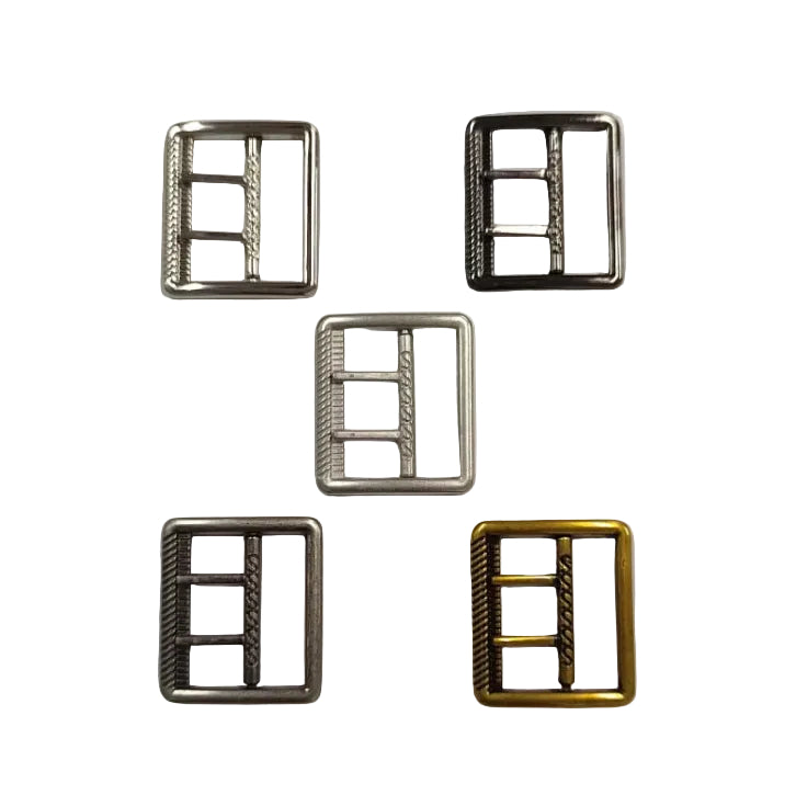 Modern Rectangular Shaped Alloy Metal Pant Buckle for Men’s & Women’s Apparel