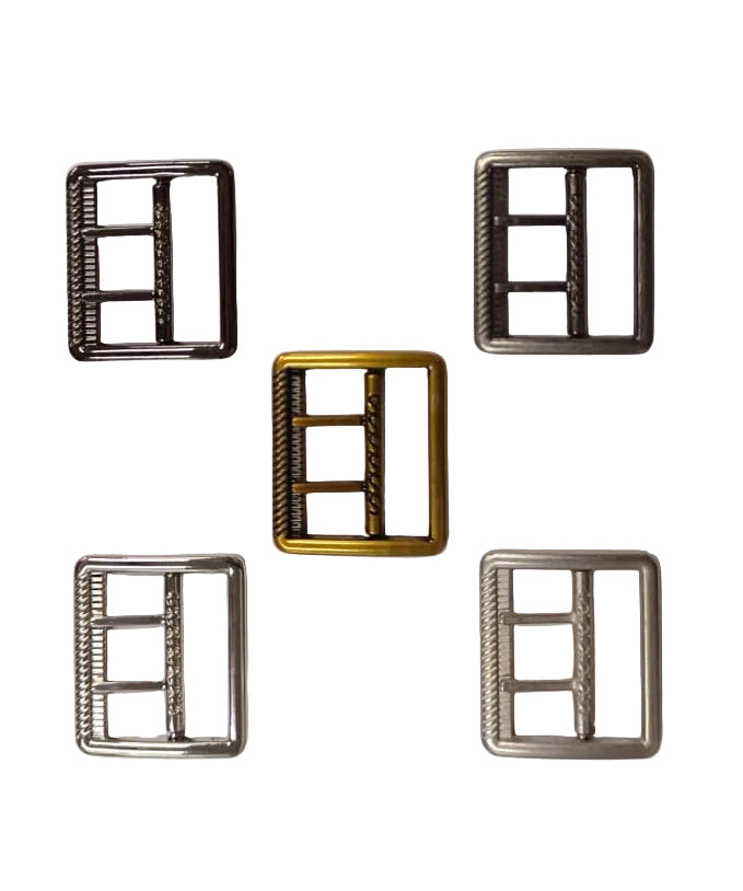 Modern Rectangular Shaped Alloy Metal Pant Buckle for Men’s & Women’s Apparel