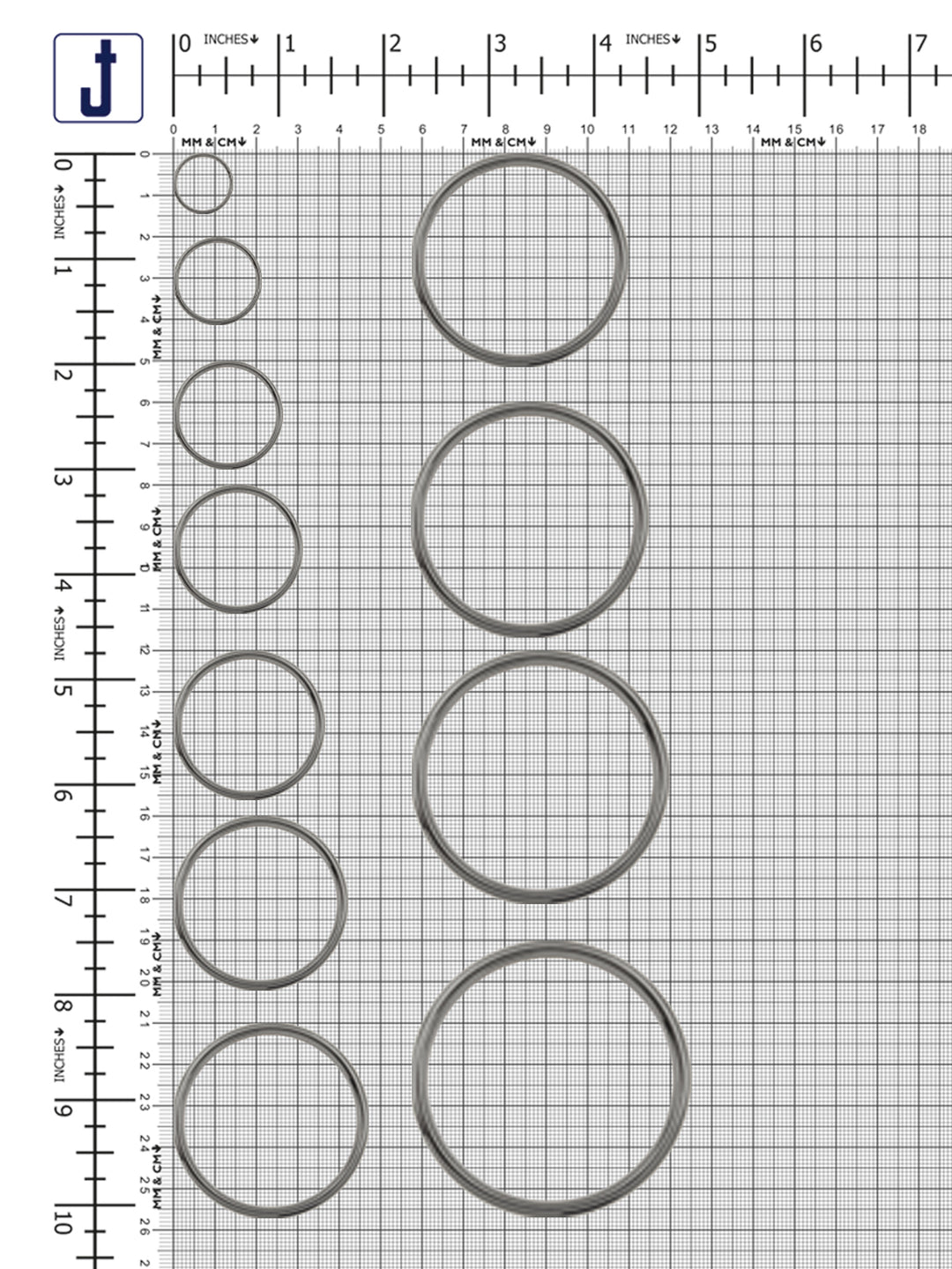 Round Shape 'O' Ring Metal Buckle for Clothing & Belts