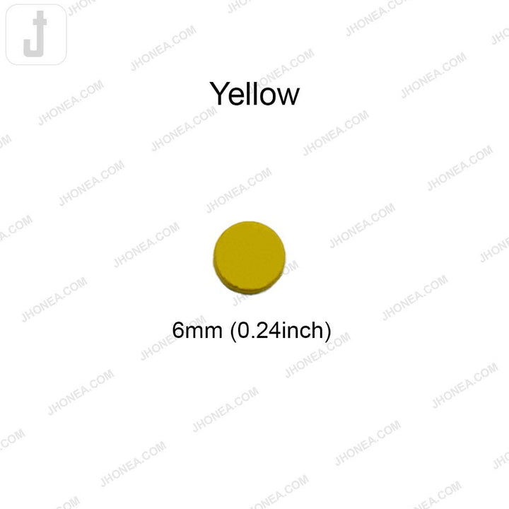 6mm Colored Rivet Fastener Stud for Garments/Bags