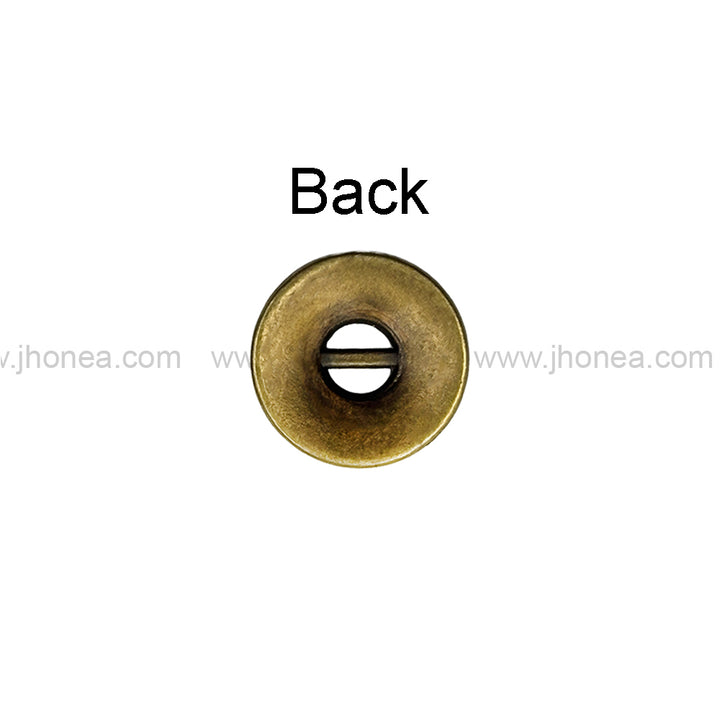 Very Unique Structure Engraved Design Metal Shirt Buttons