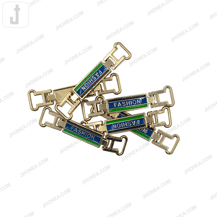 Shiny Gold Decorative Metal Buckle for Clothing & Accessories
