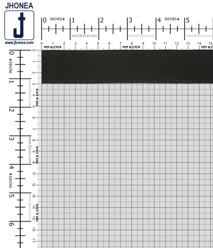 Plain Black Soft Stretch Waistband Sewing Woven Elastic