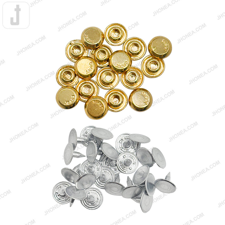 7mm Fashion Rivet Stud Fasteners for Leather, Denim & DIY Crafts