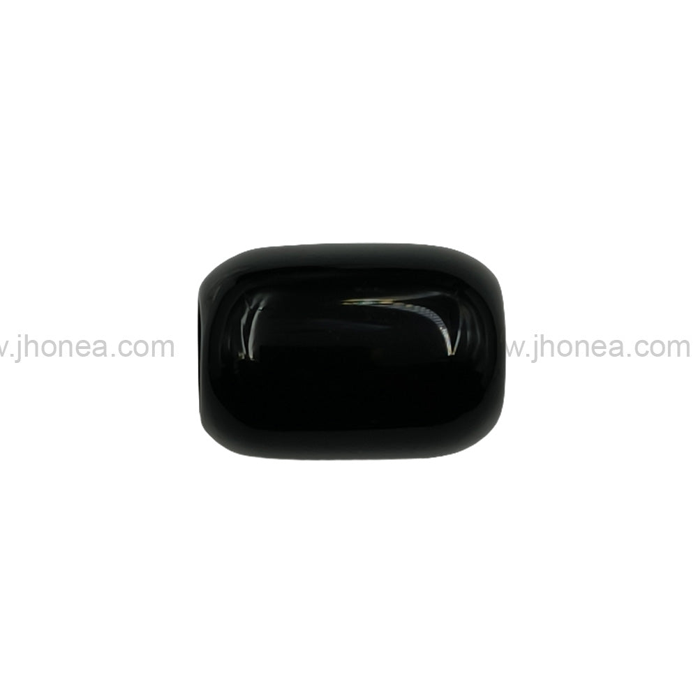 Stylish Black Polyester Beads for DIY Jewelry Accessories