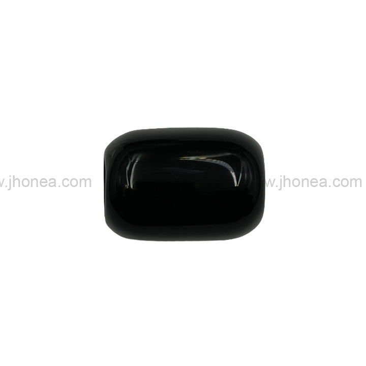 Stylish Black Polyester Beads for DIY Jewelry Accessories