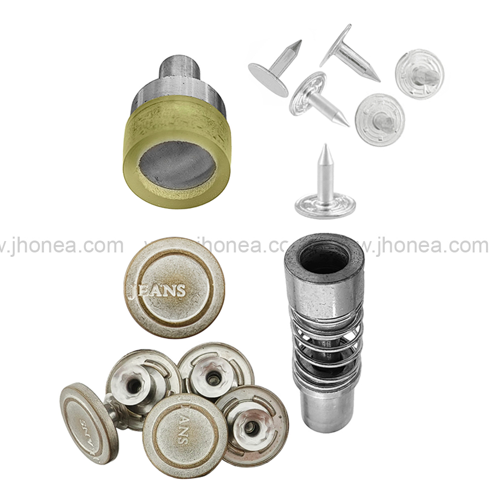 Easy-to-Use Die Mold Set for Jeans Button Installation