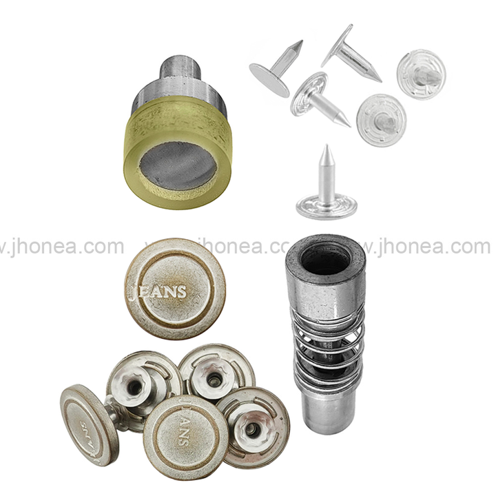 Easy-to-Use Die Mold Set for Jeans Button Installation