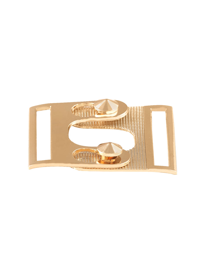 Premium Double Slot Interlocking Metal Closure Clasp Buckle for Bags/Belts