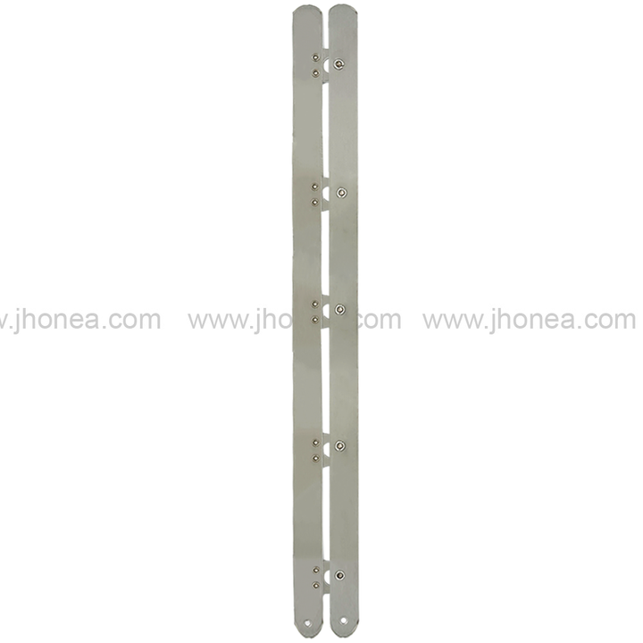 Sleek Silver Corset Busk Closure for Fashion Clothing