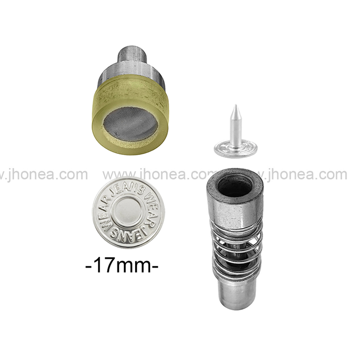 Denim Jeans Button Die Mold Set for Denim Garments