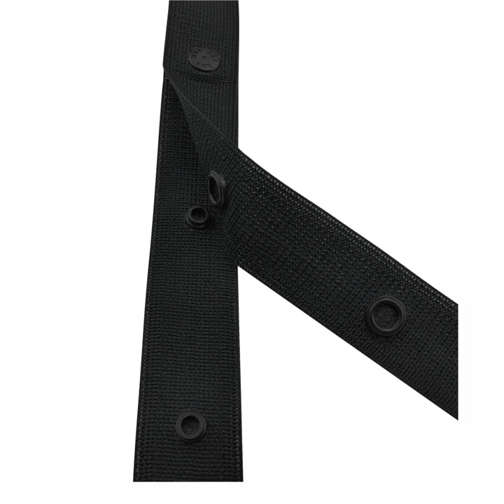 Premium Quality Black YKK Snap Button Tape for Clothing